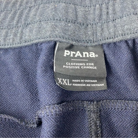 prAna Womens XXL Dark Gray Sweat Pants Leisure Athletic Drawstring - Picture 6 of 9